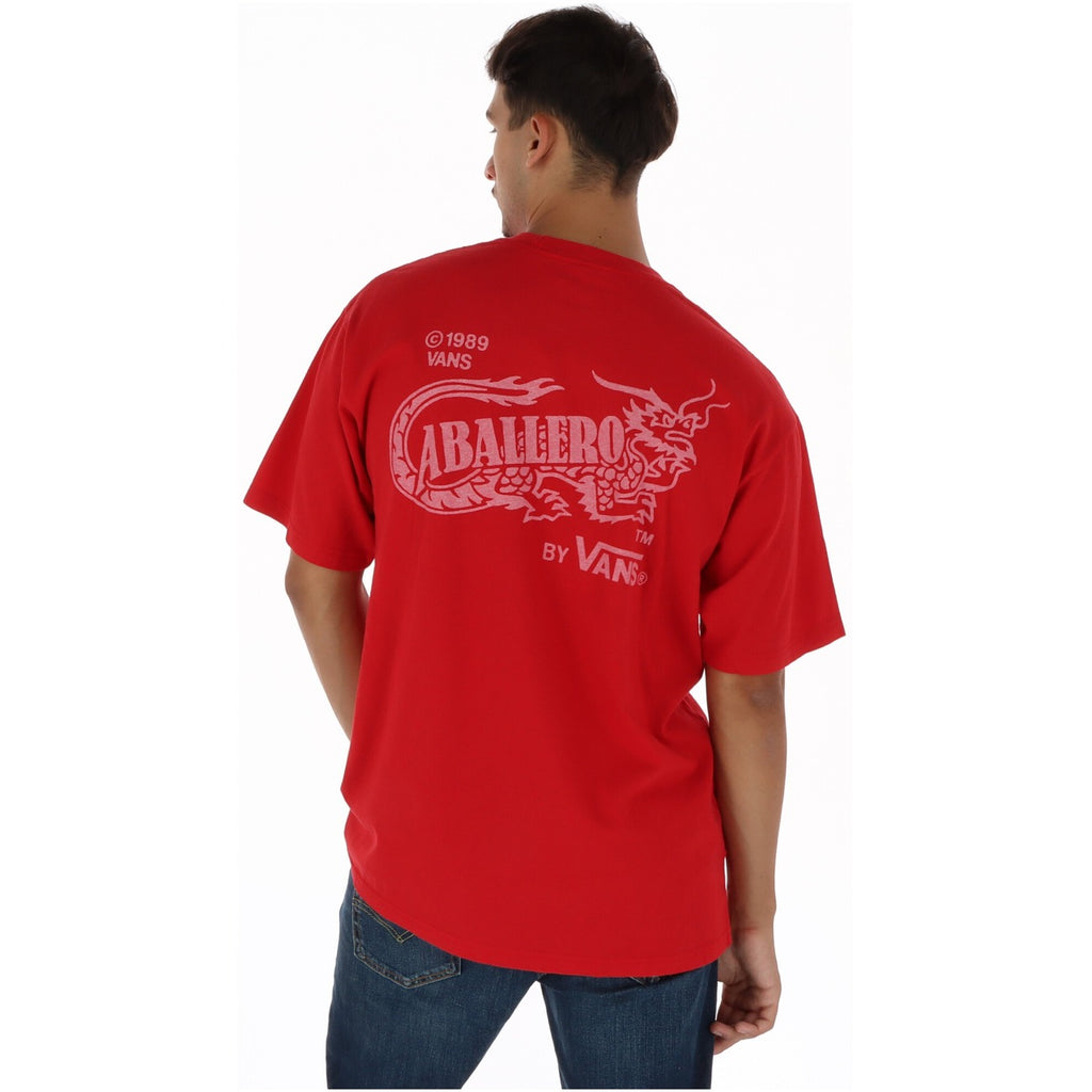 Vans — T-shirt VN000XHBIZQ1 red men — view 2
