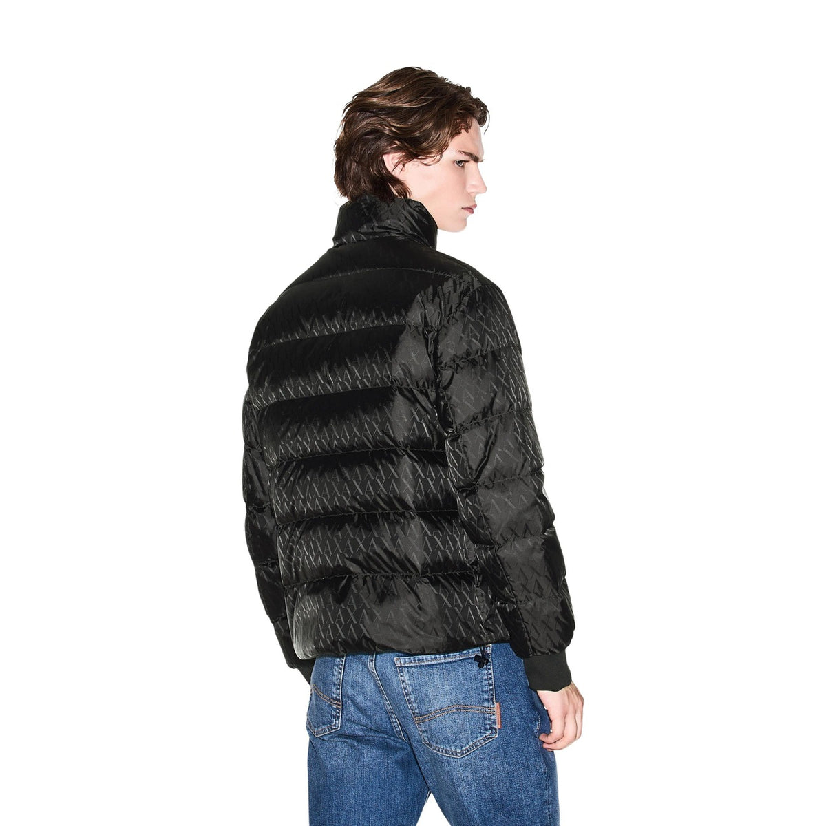 Armani Exchange — Veste noire homme — vue 2