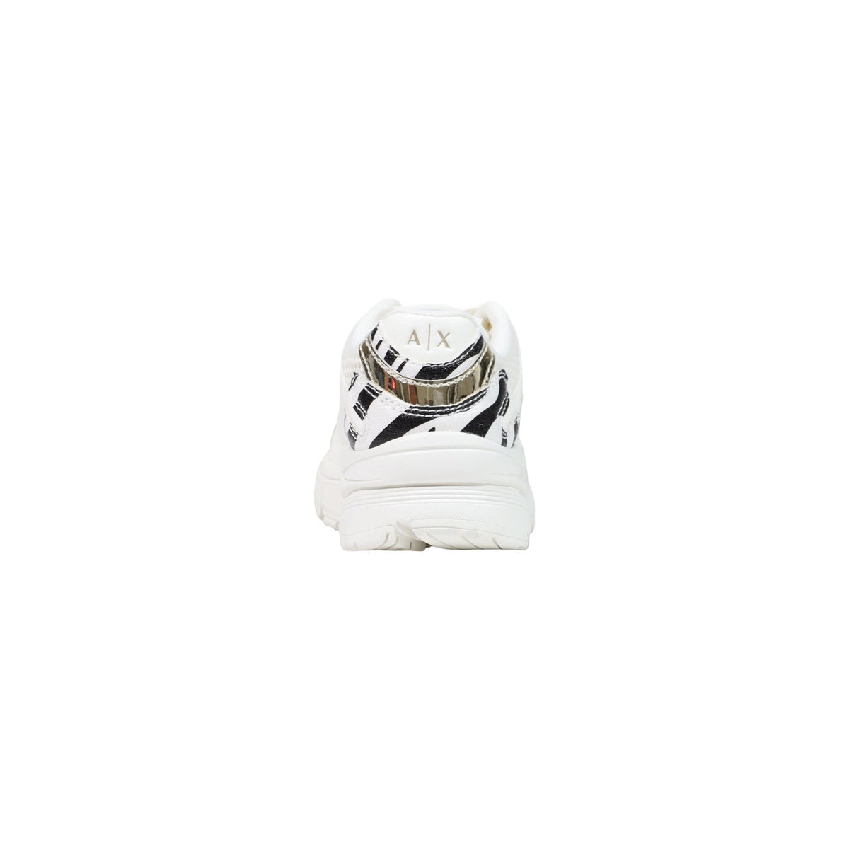 Armani Exchange — Women's black printed low-top sneakers — view 4