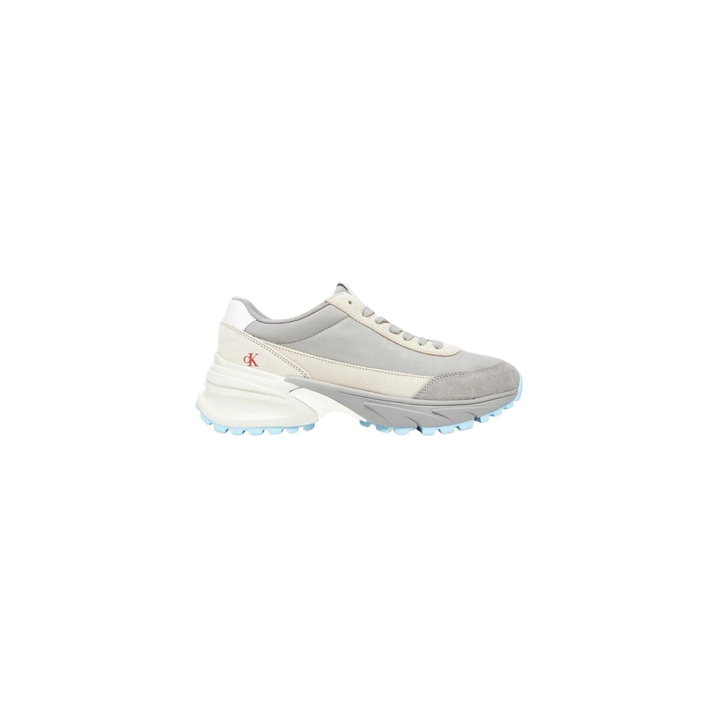 Calvin Klein Jeans — YW0YW01852 Gray women’s leather sneakers