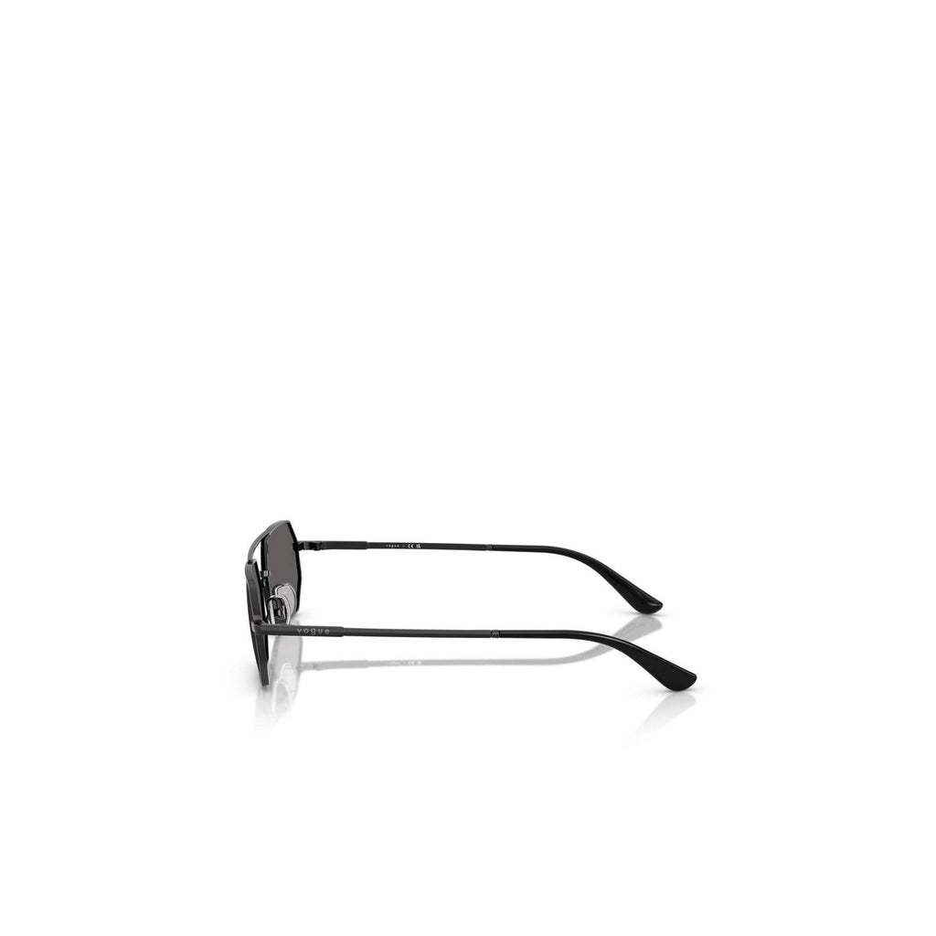 Vogue Eyewear — Women's Black Metal Geometric Sunglasses — view 5