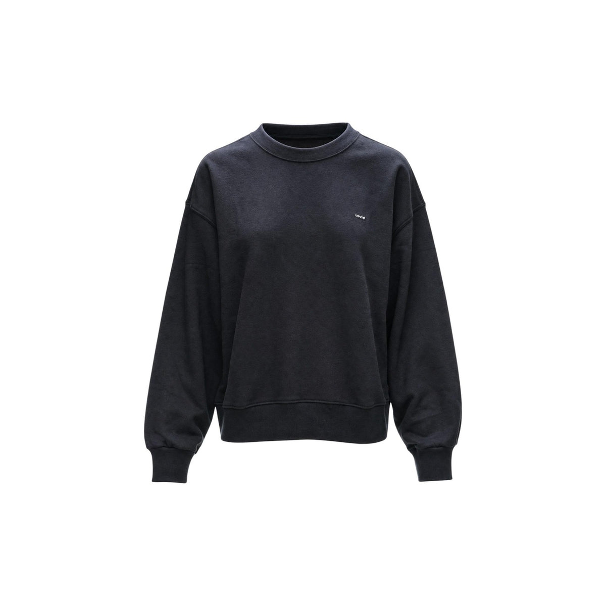 Levi’s — Women’s black round-neck sweatshirt — view 3