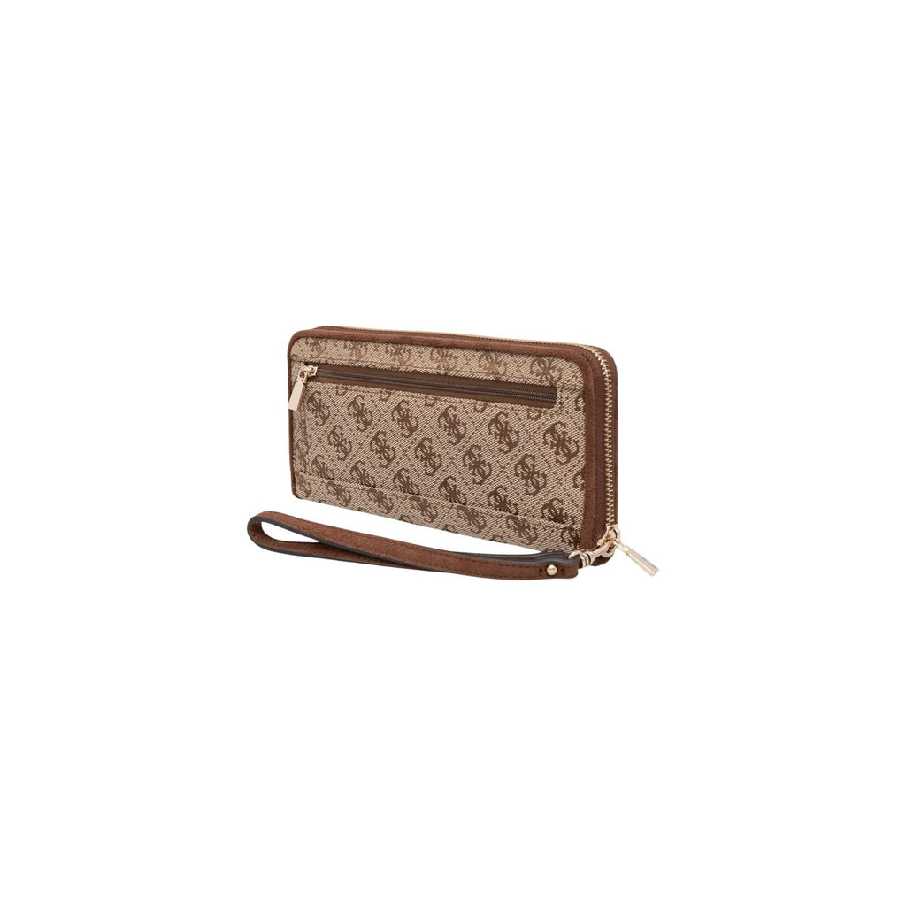 Guess — Witte Samantha SLG Medium Zip damesportemonnee — afbeelding 2