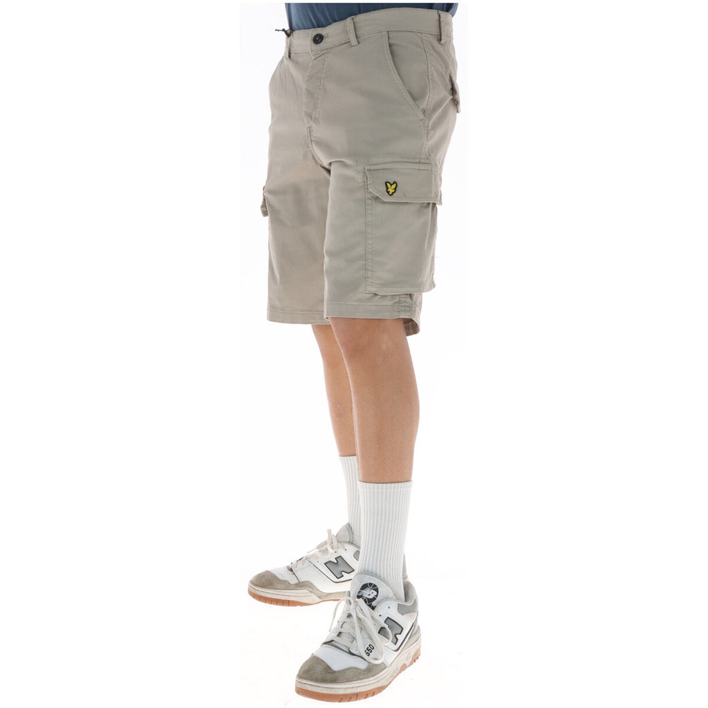 Lyle & Scott — Men's stretch cotton Bermuda shorts — view 3