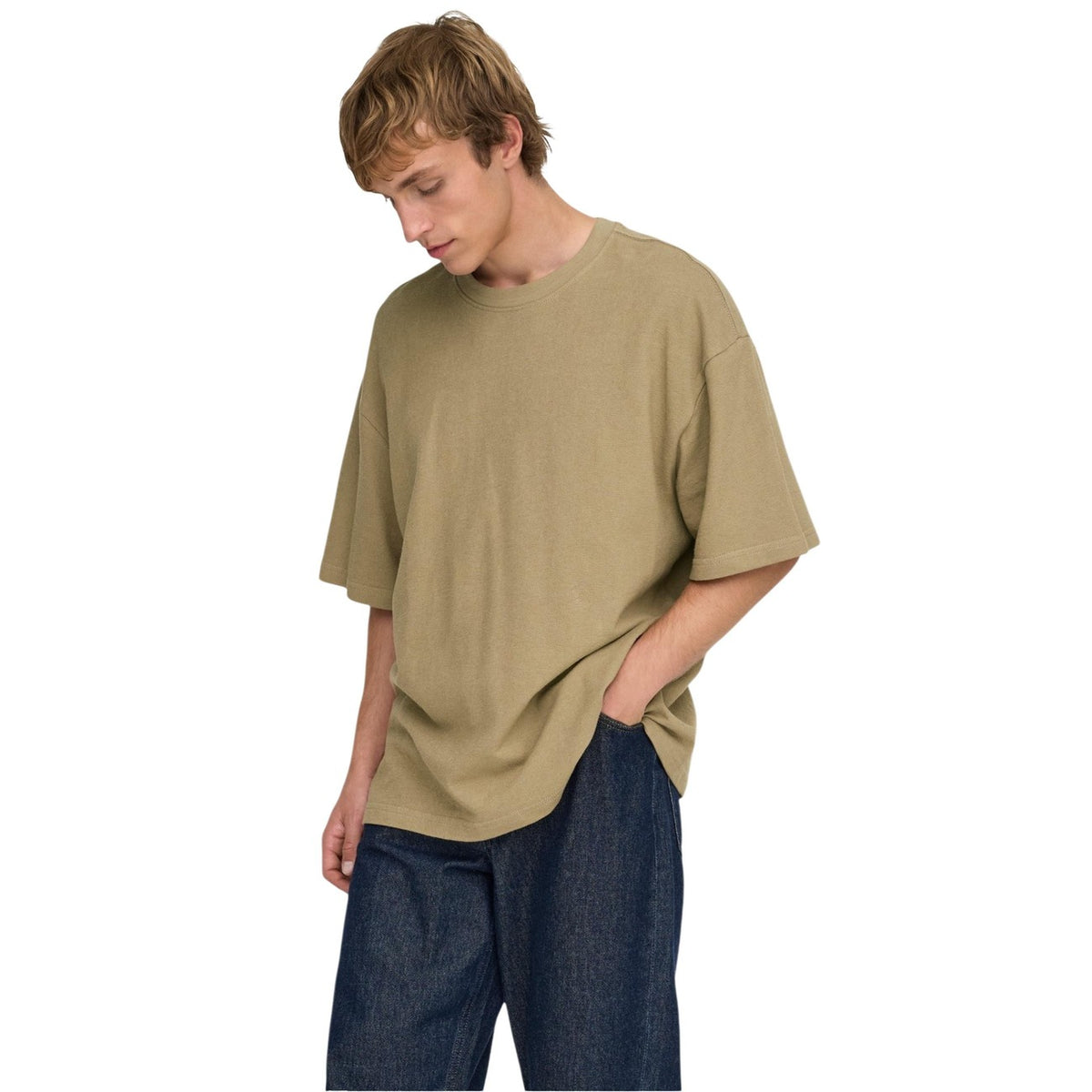 Only & Sons — T-shirt col rond manches courtes homme — vue 6