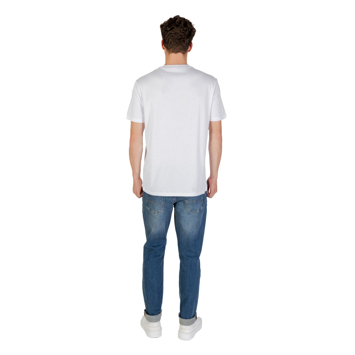 Armani Exchange — T-shirt XM001280 blanc homme — vue 5