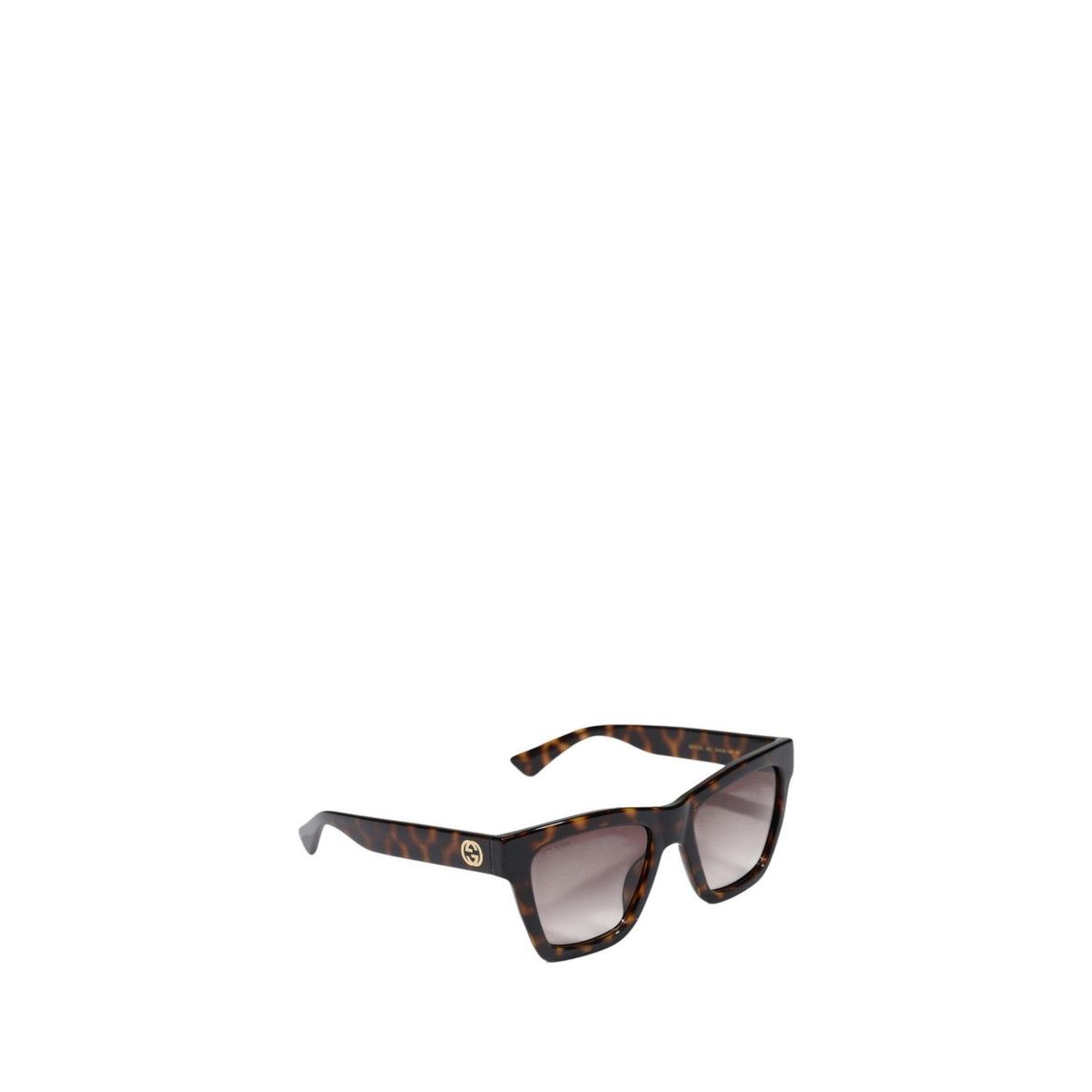 Gucci — Lunettes de soleil marron femme — vue 3