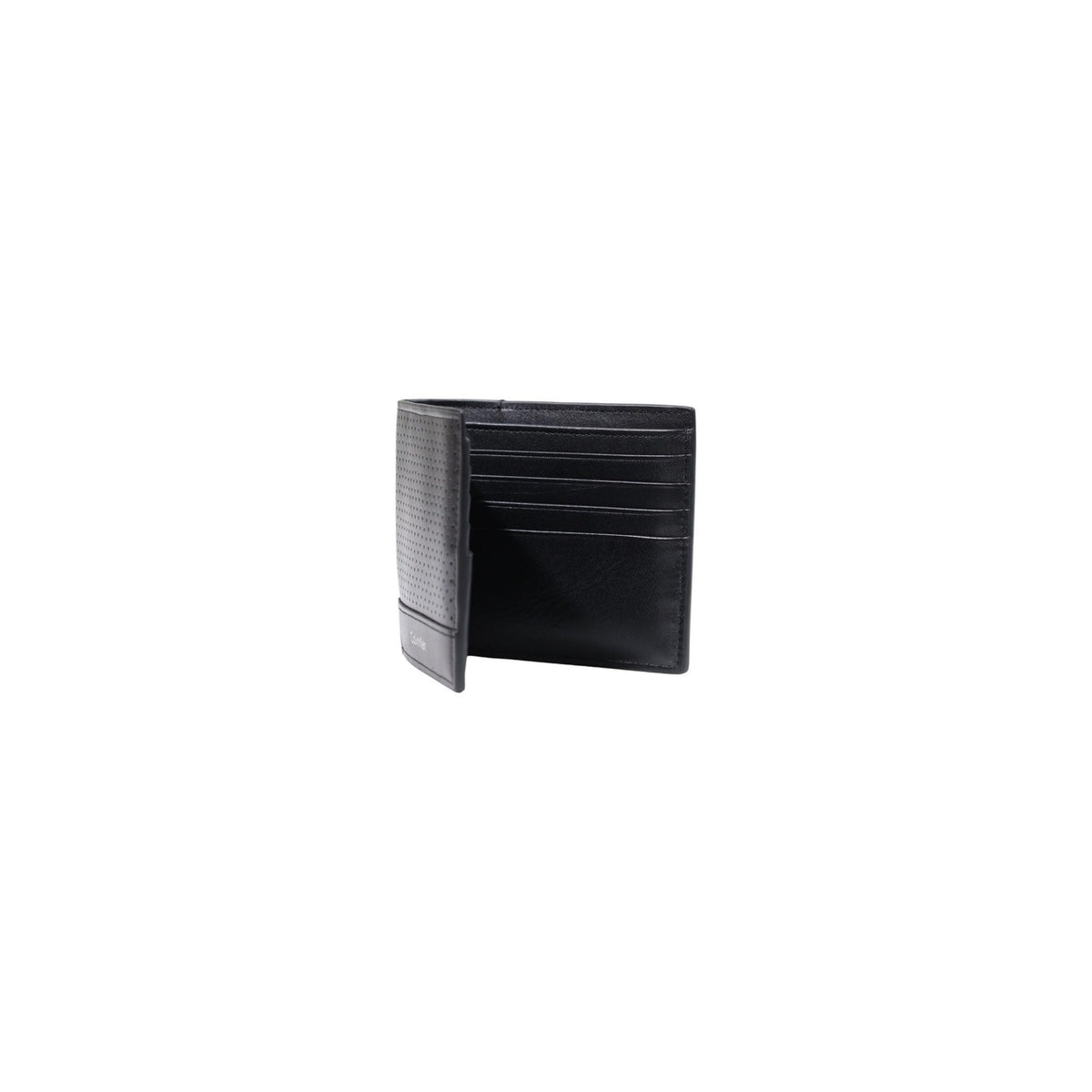 Calvin Klein — Geldbörse schwarz Art.-Nr. PERFORATED BILLFOLD für Herren — Ansicht 4