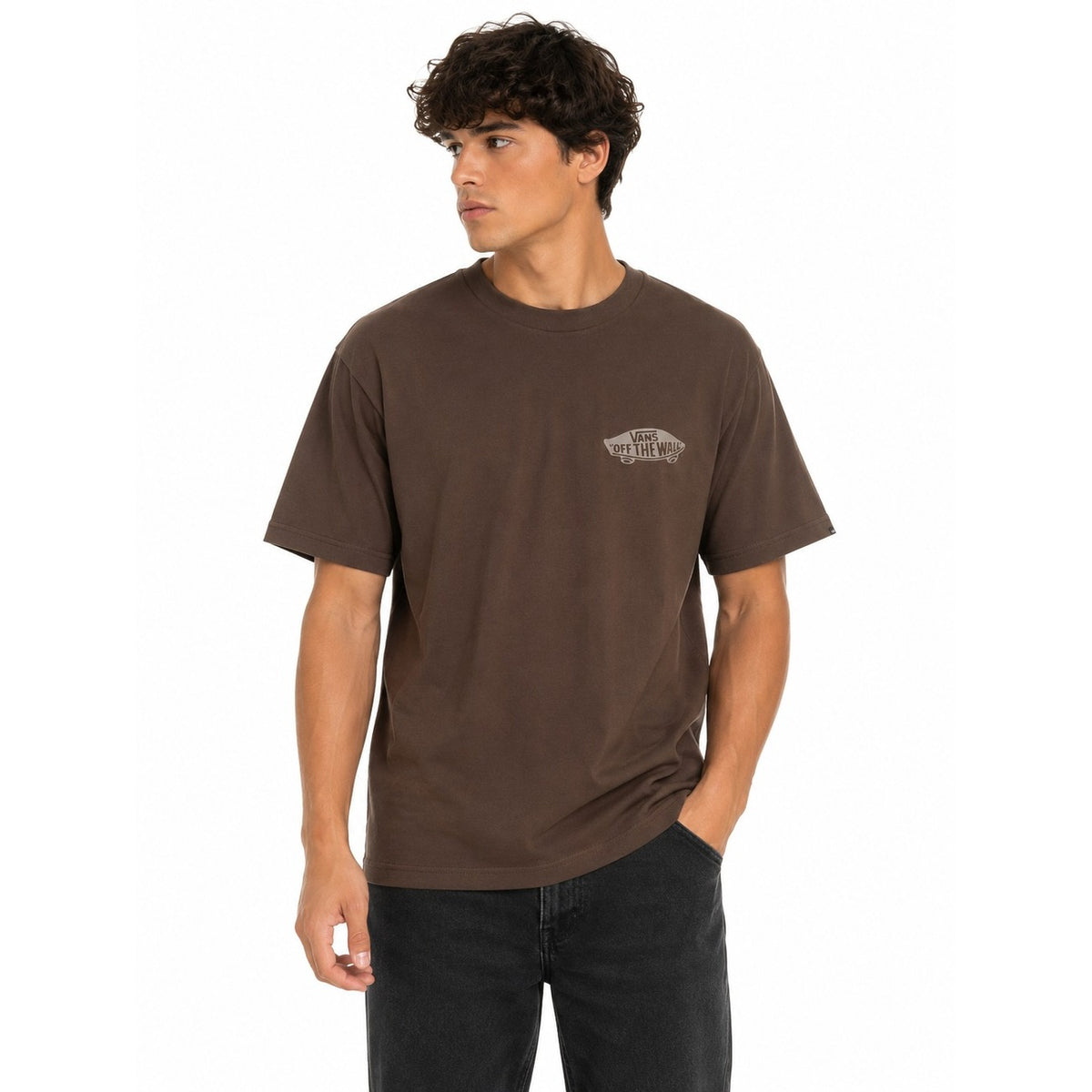 Vans — T-Shirt VN000WYBFST1 für Herren, braun