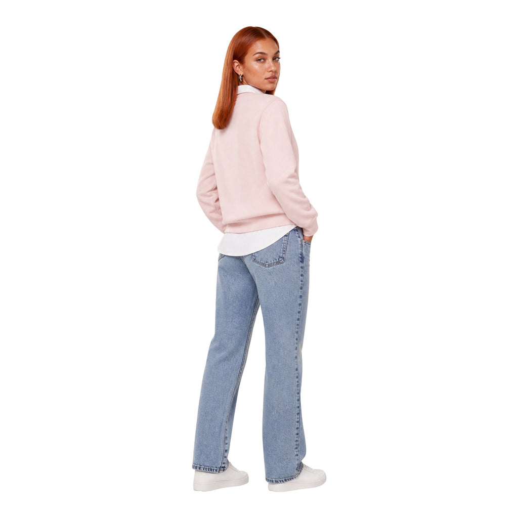 Calvin Klein Jeans — Rosa Sweatshirt für Damen — Ansicht 5