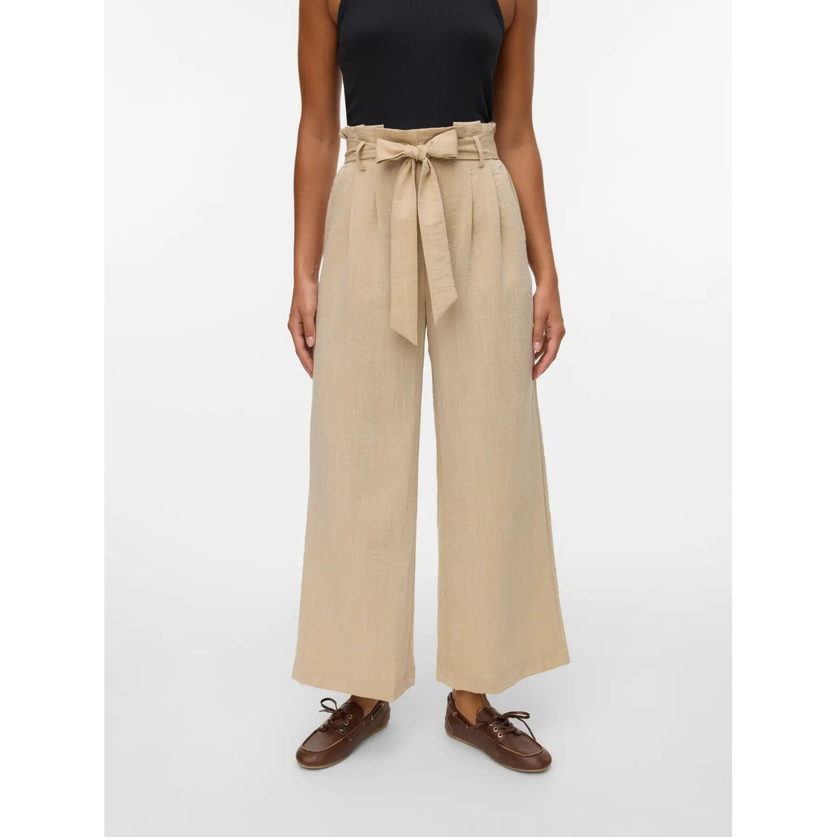 Vero Moda — Trousers 10343569 beige woman