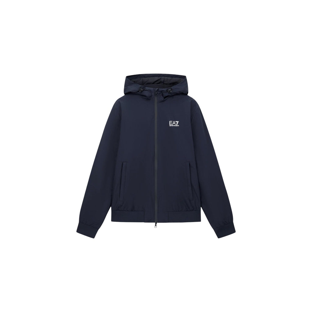 EA7 — Veste à capuche bleu homme — vue 4