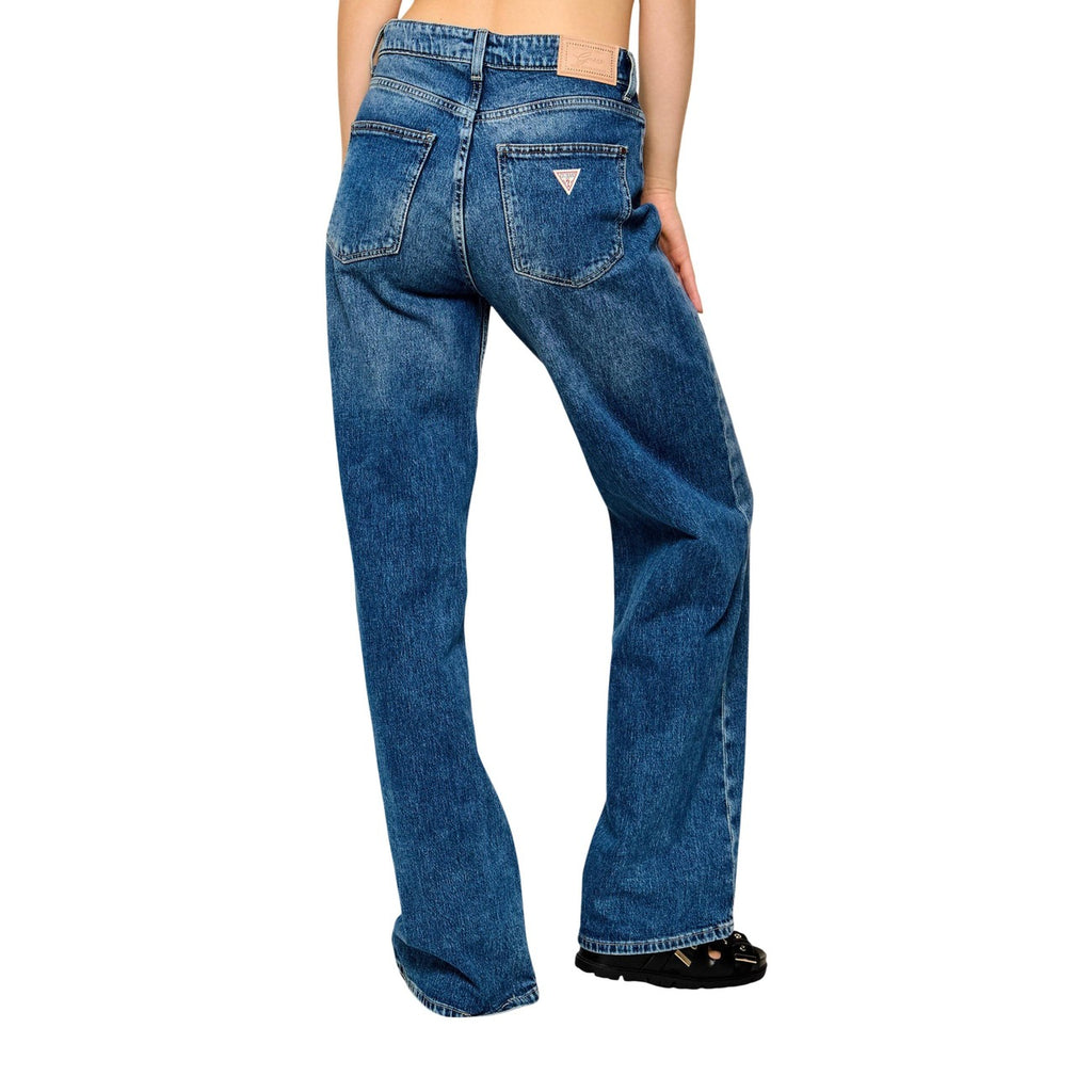 Guess — Jean Wide Leg femme - coloris bleu — vue 3