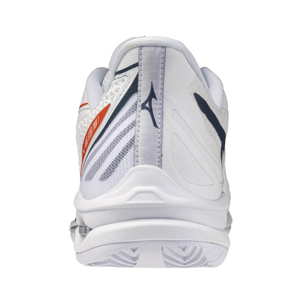 Mizuno — 61GC267502 white men’s sneakers — view 4