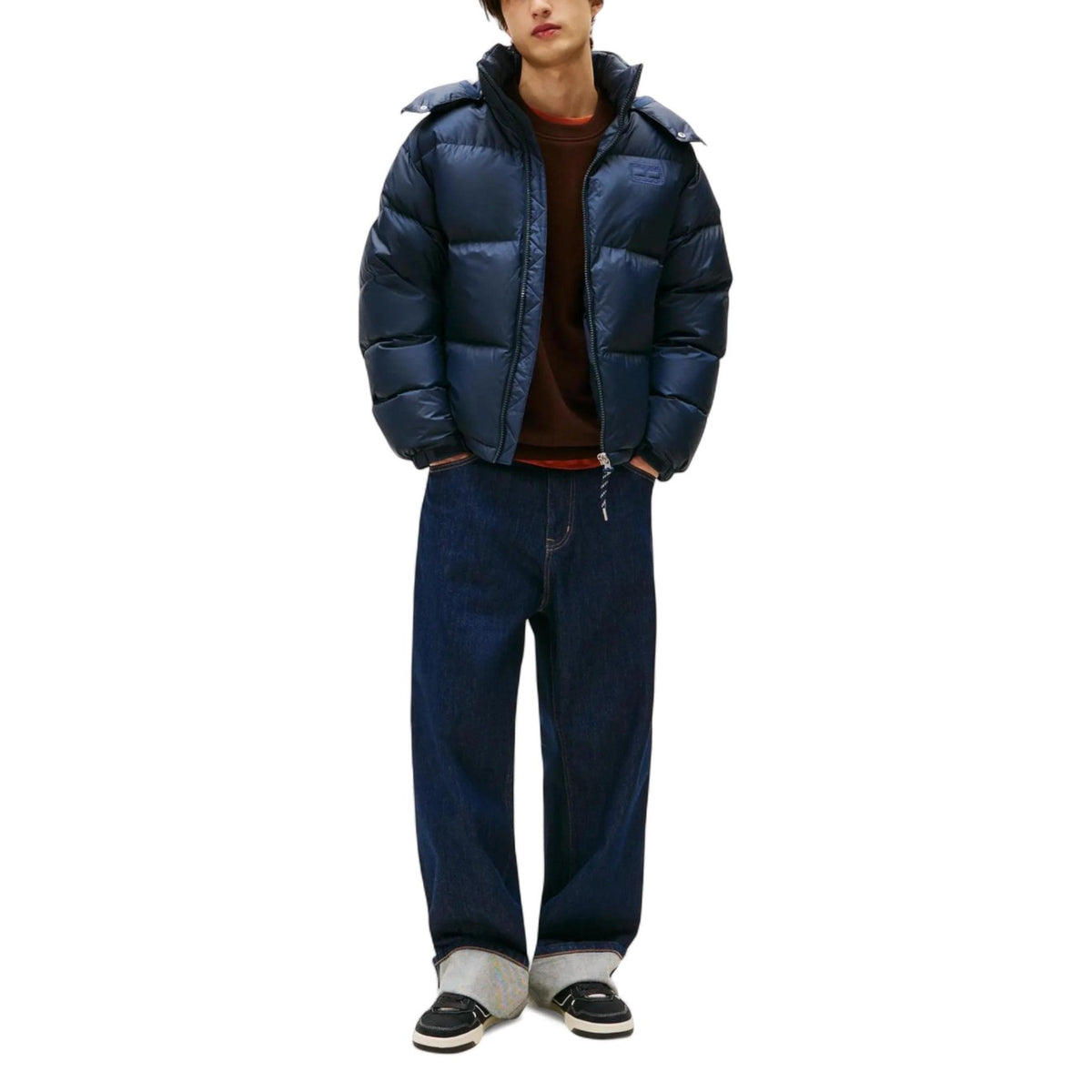 Tommy Jeans — Doudoune Alaska bleue homme — vue 2