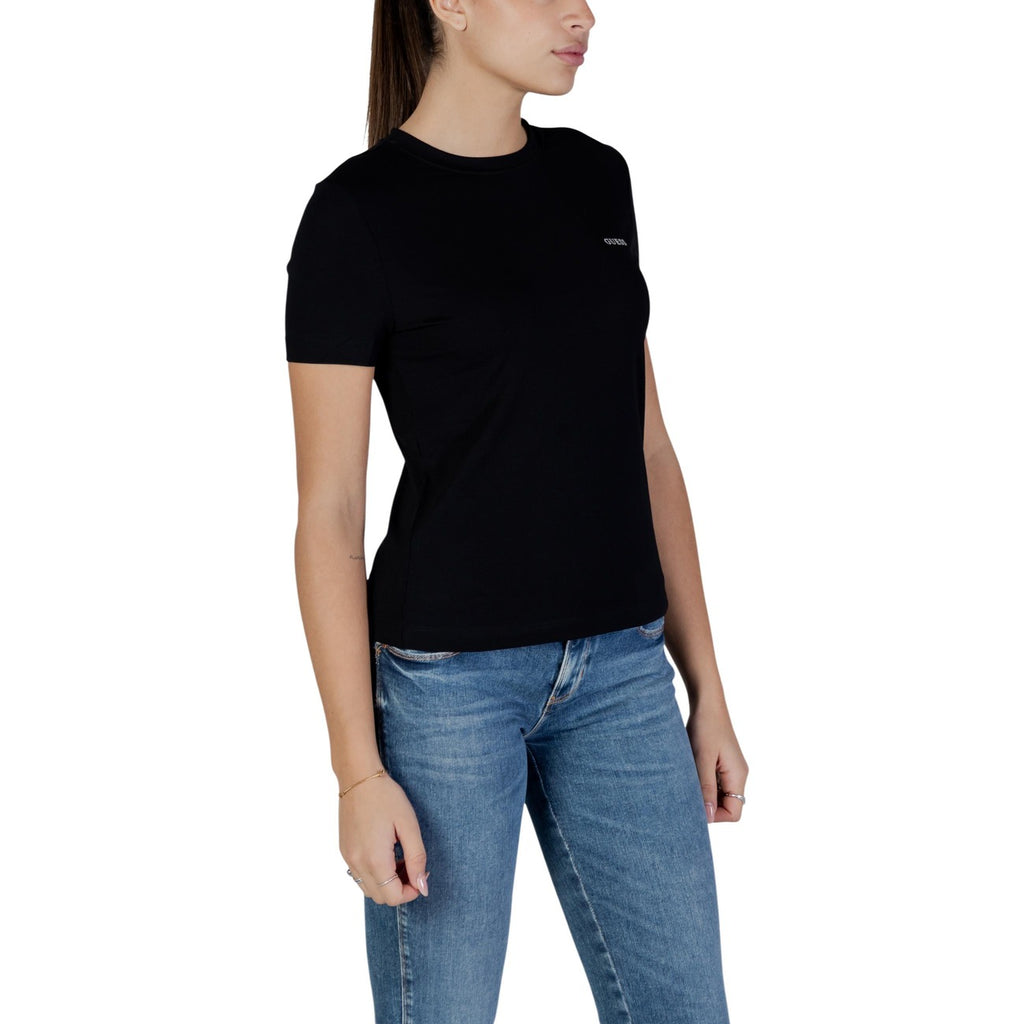 Guess Active – T-Shirt V6RI07 J1314 Damen schwarz — Ansicht 5