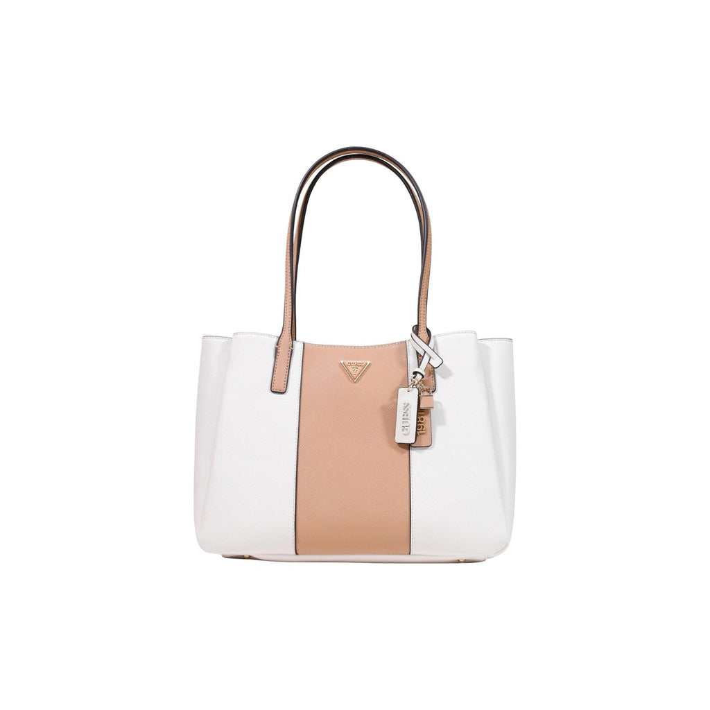 Guess — Tasche Bramina Small Satche für Damen - Farbe beige