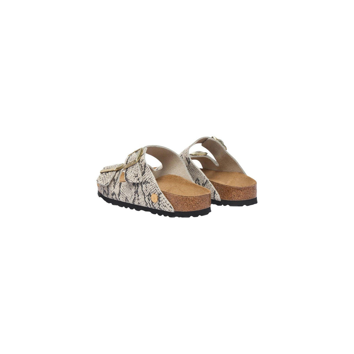 Birkenstock — Arizona grises en cuir femme — vue 3