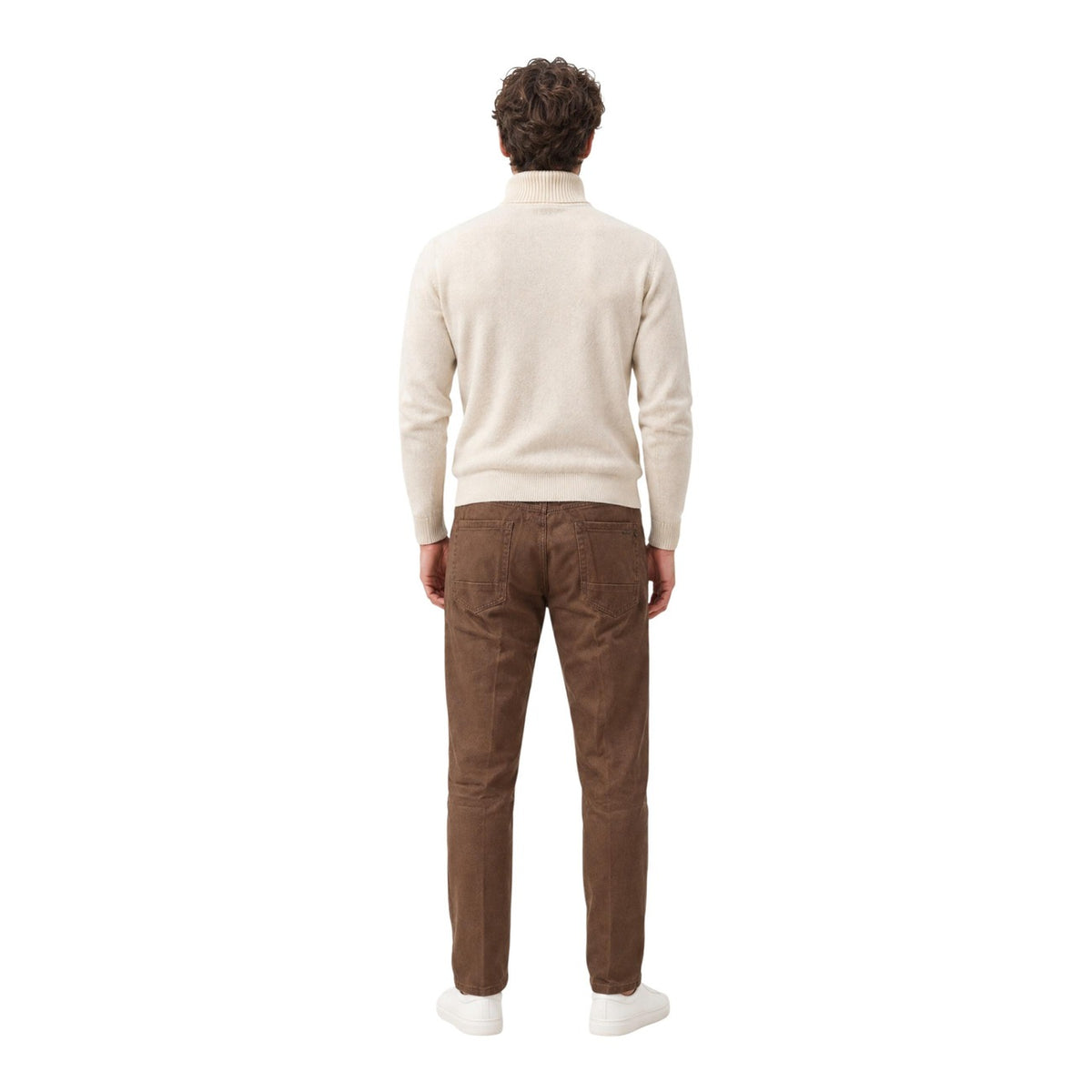 Gianni Lupo — Men's brown Cooper pants — view 3