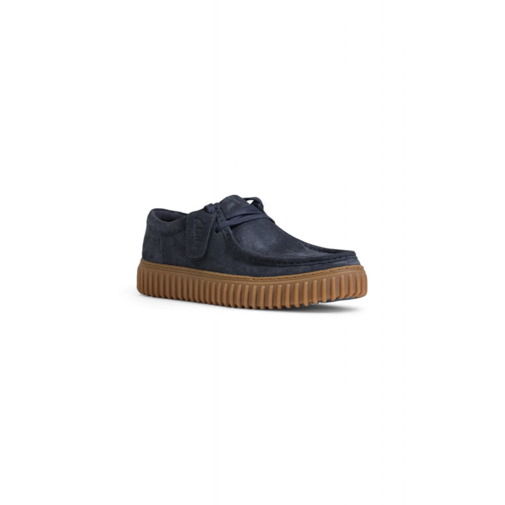 Clarks — Mocassins réf. 26179708 bleu homme — vue 3