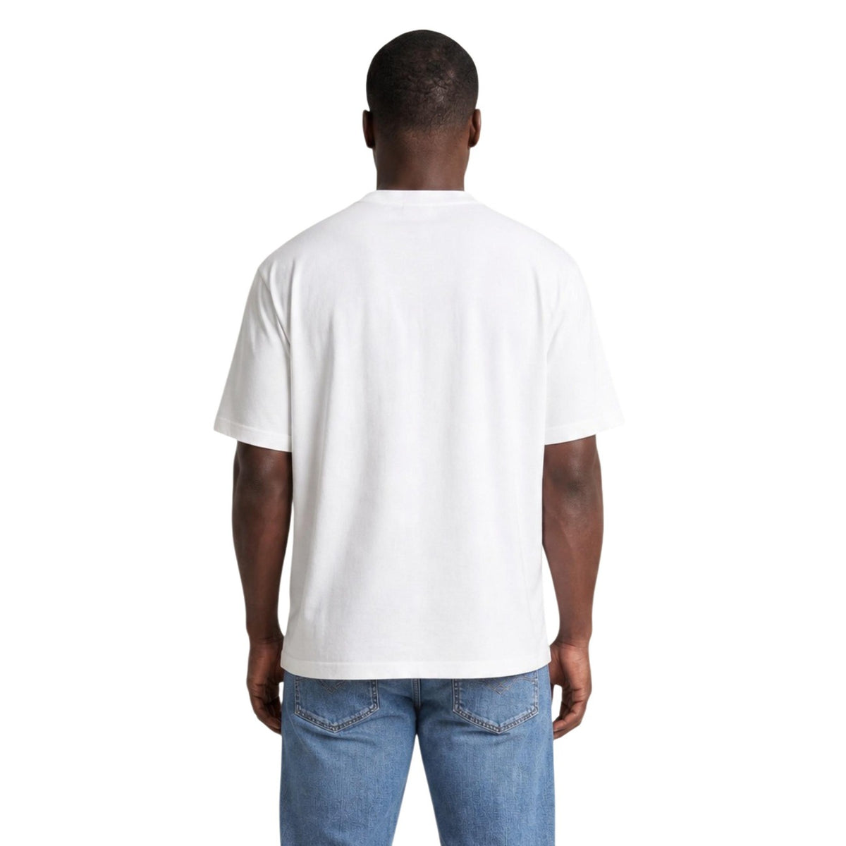 Calvin Klein Jeans — Wit heren-T-shirt — afbeelding 3