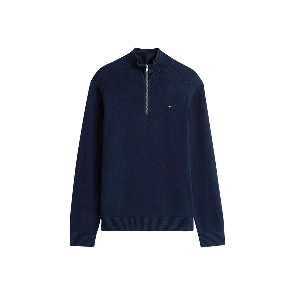 Tommy Jeans — Men's blue zipped sweatshirt DM0DM21654 — view 5