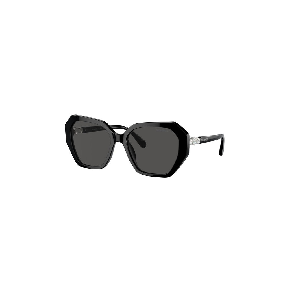 Swarovski — Women's black sunglasses — view 4