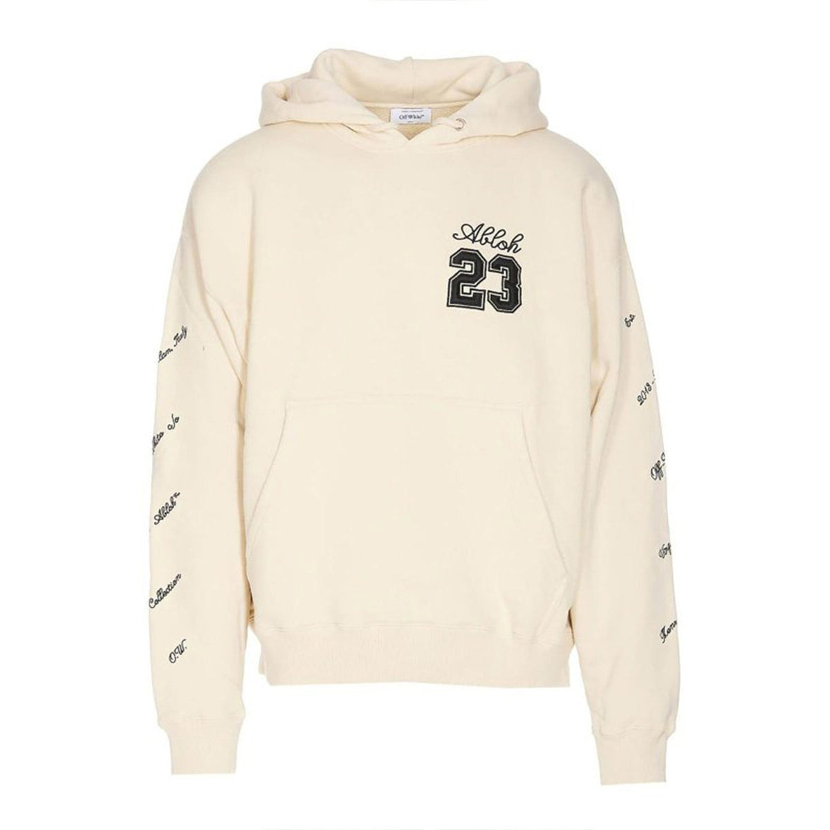 Off-white — Sweat à capuche BO_2111 beige homme