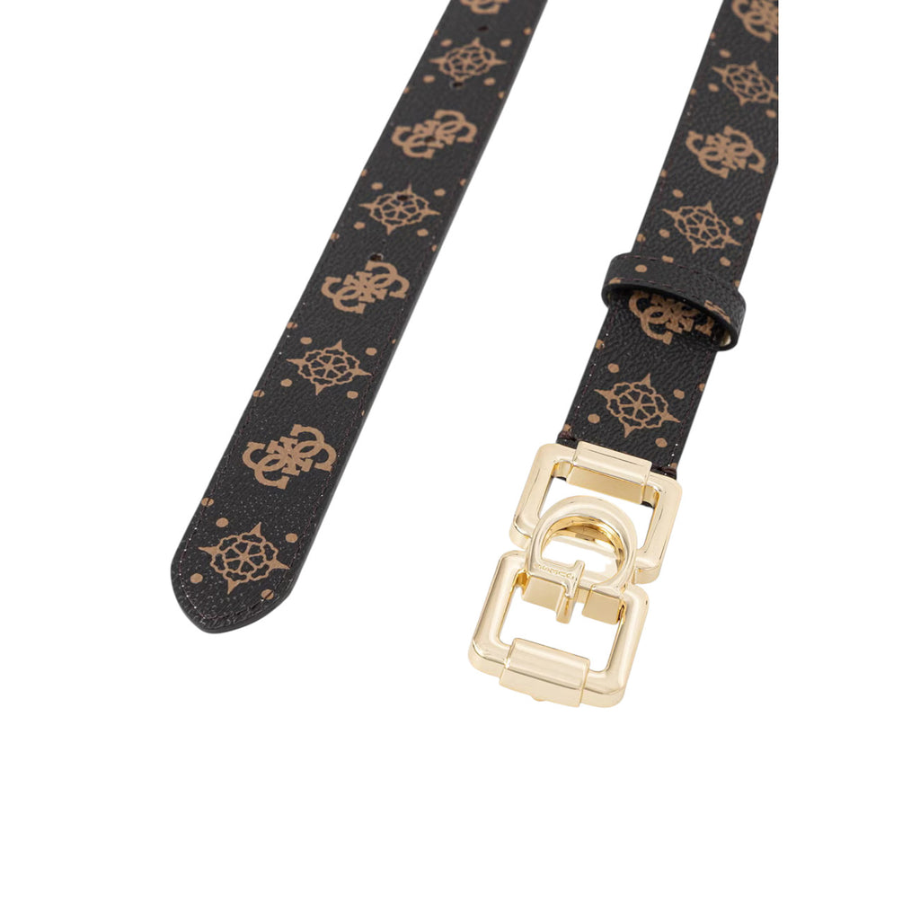 Guess — Ceinture Emelie Log Nt Adj & femme - coloris marron — vue 2