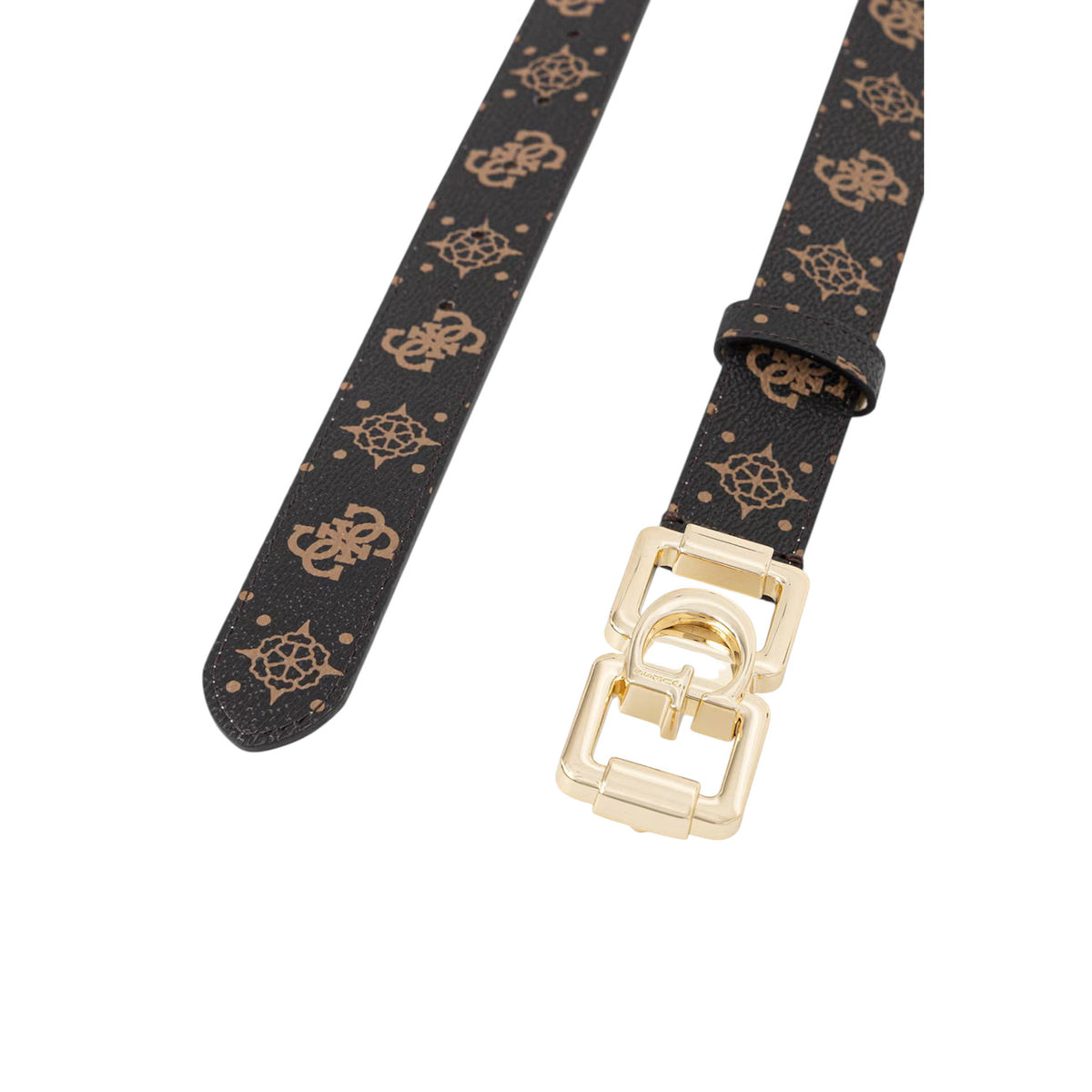 Guess — Ceinture Emelie Log Nt Adj & femme - coloris marron — vue 2
