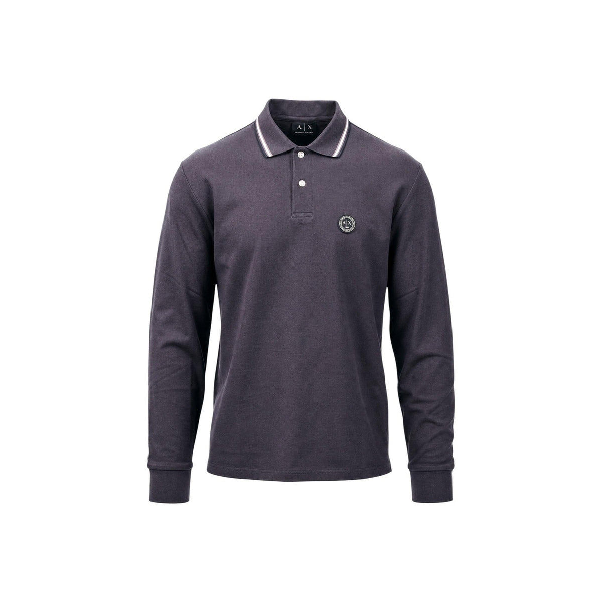 Armani Exchange — Polo XM003427 noir homme — vue 3