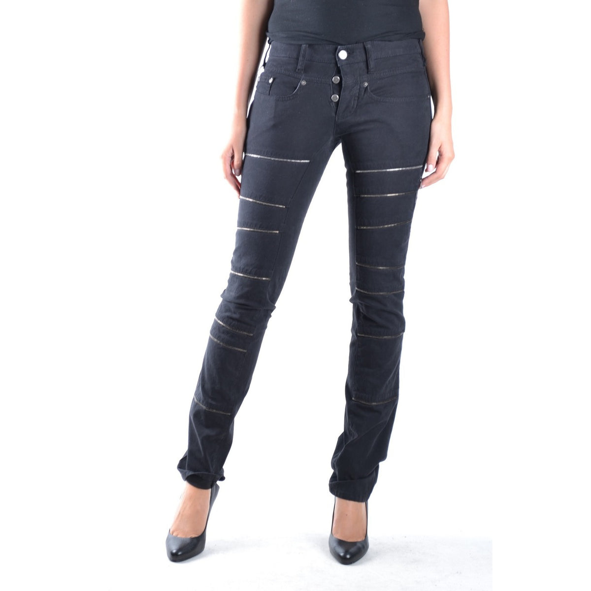 Neil Barrett — Jeans B_11456 Damen schwarz — Ansicht 2