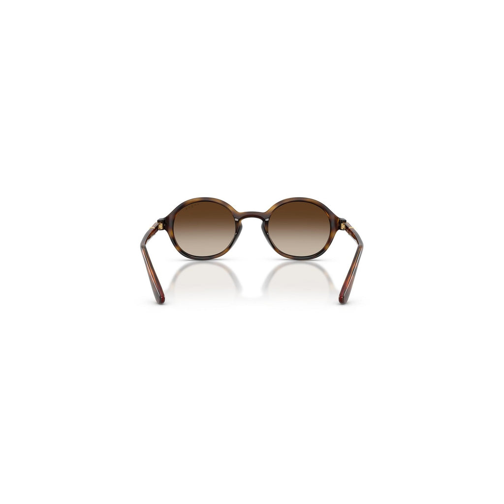 Vogue Eyewear — Lunettes de soleil rondes marron femme — vue 5