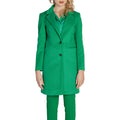 Sol Wears Women — MD548 green women’s coat
