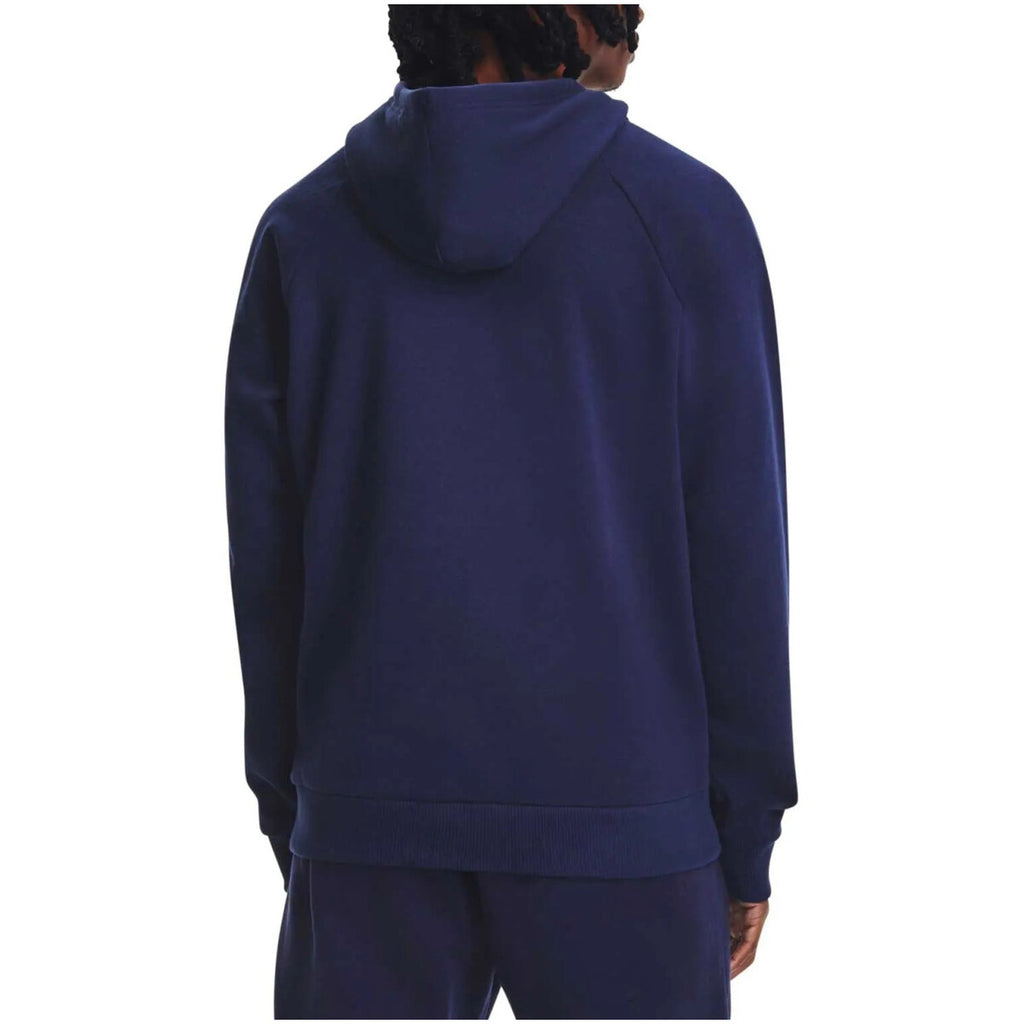 Under Armour — Sweat à capuche homme — vue 2 — Bleu