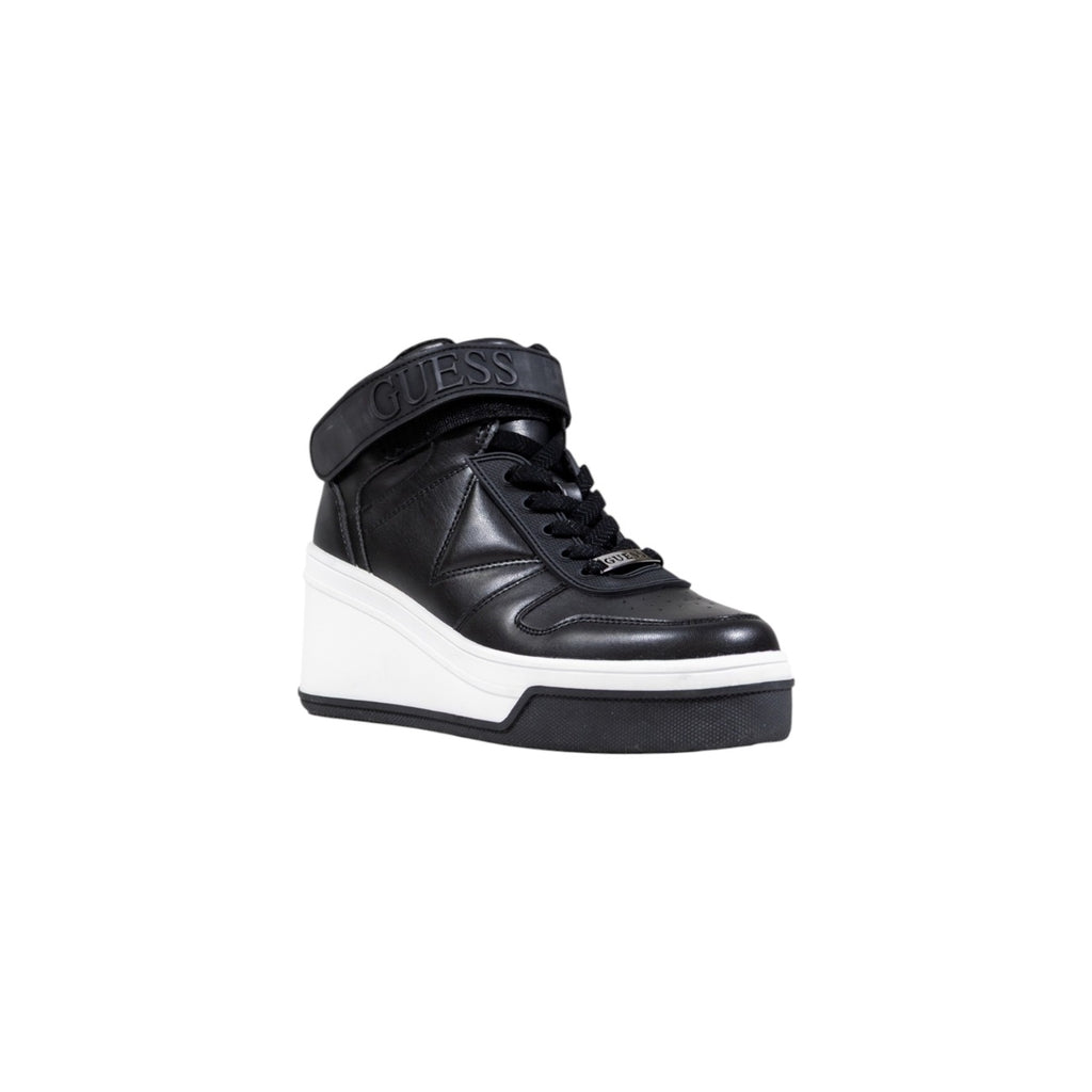 Guess — sneakers Flfruk Ele12 voor dames - kleur zwart — afbeelding 2