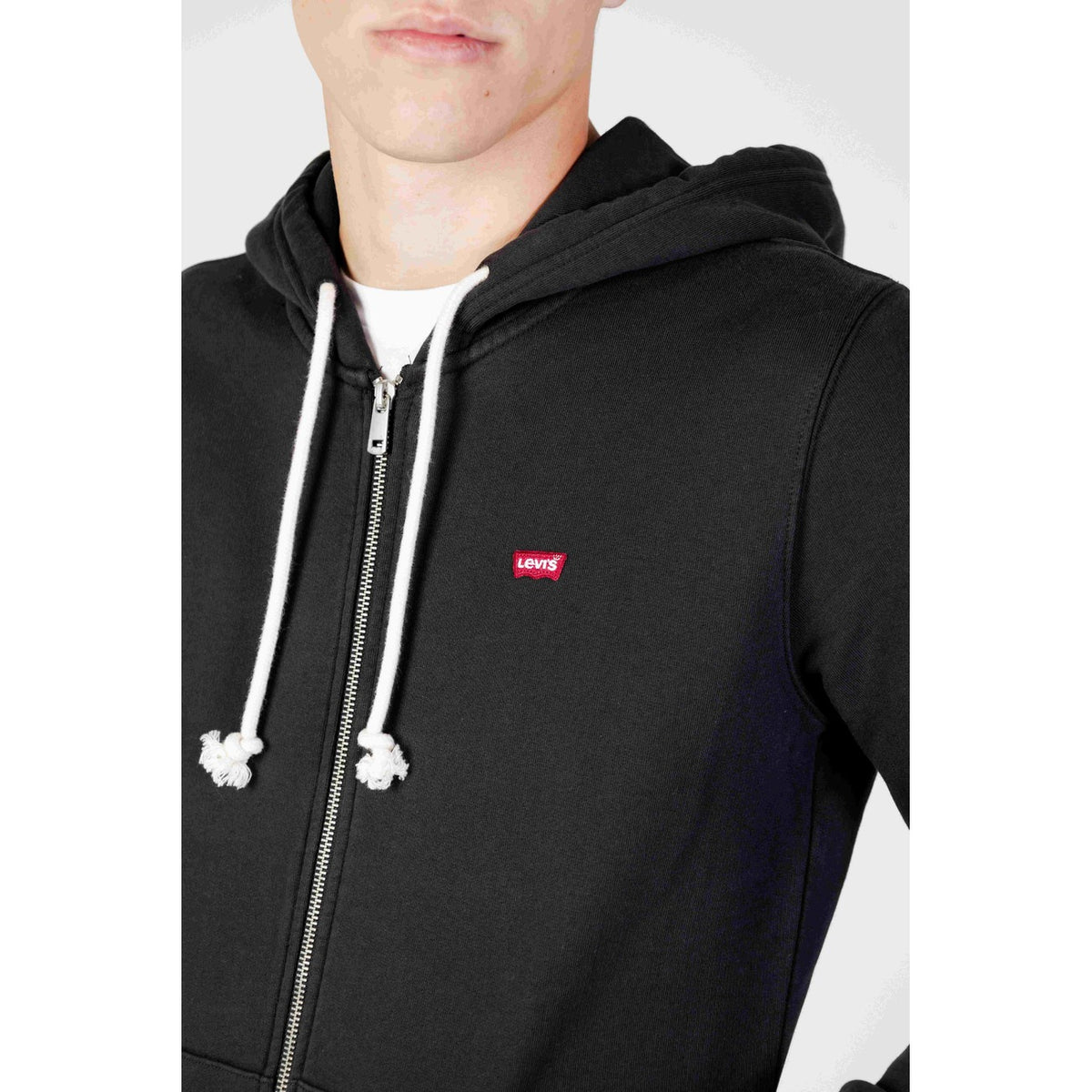 Levi’s — Men’s black New Original zipped sweatshirt — view 4