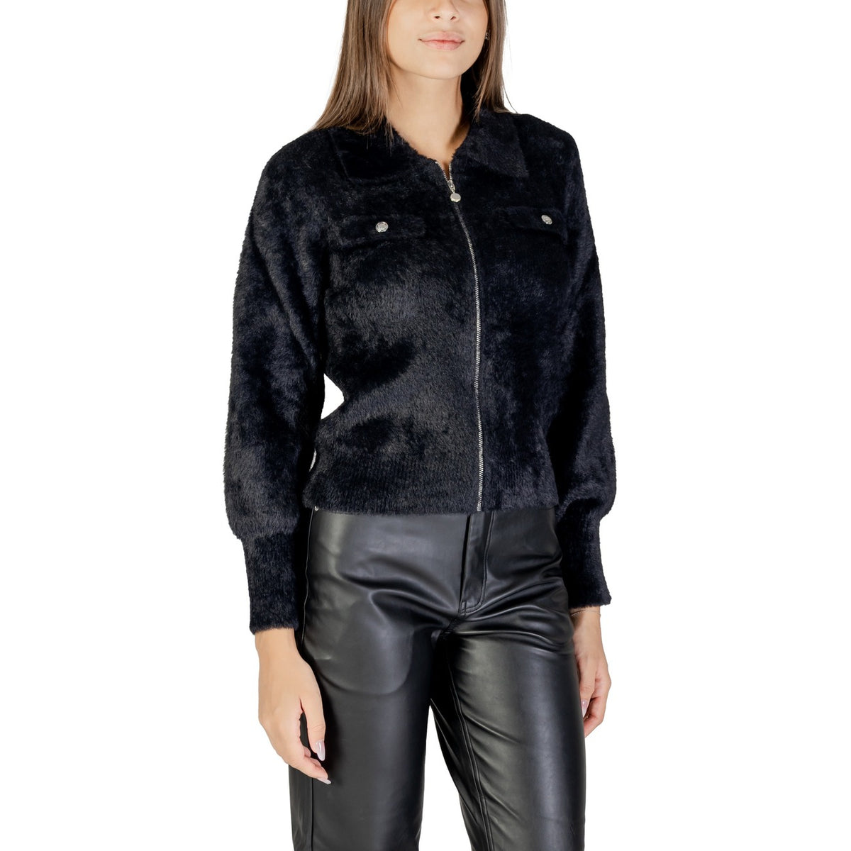 Morgan — Pull noir femme — vue 3