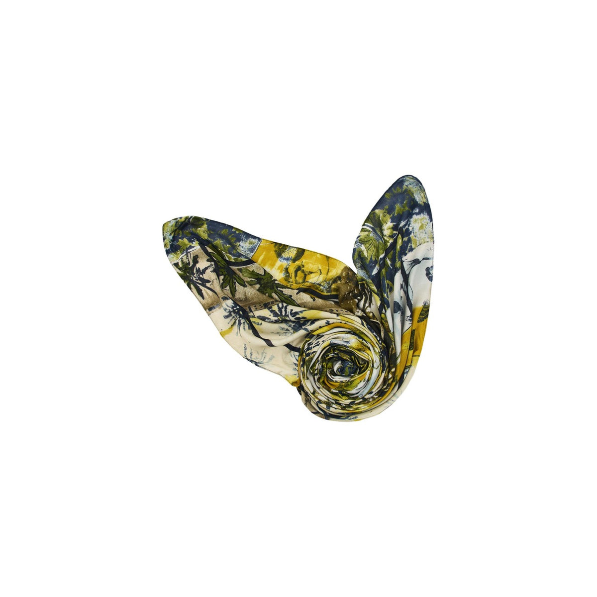 Desigual — Écharpe Blossira vert femme — vue 2