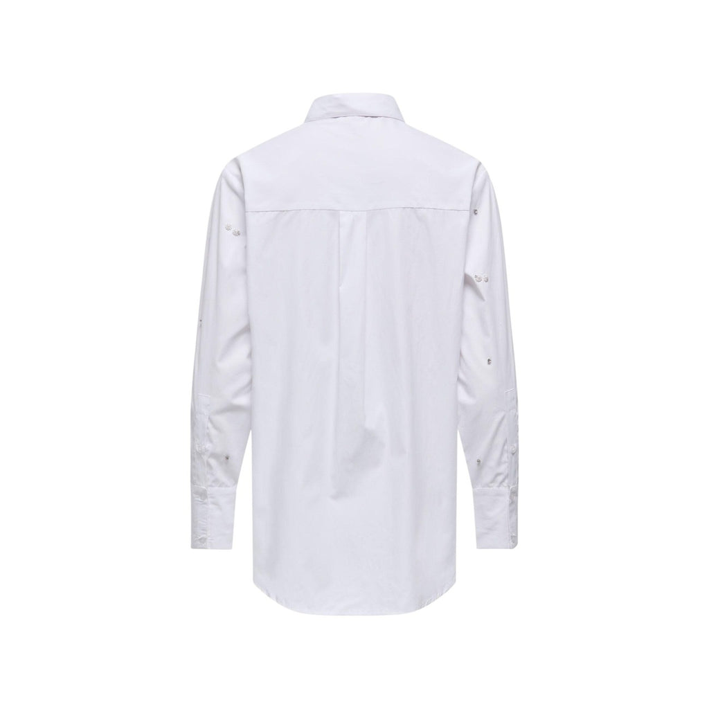 Only — ONLSARINA white women’s shirt — view 3
