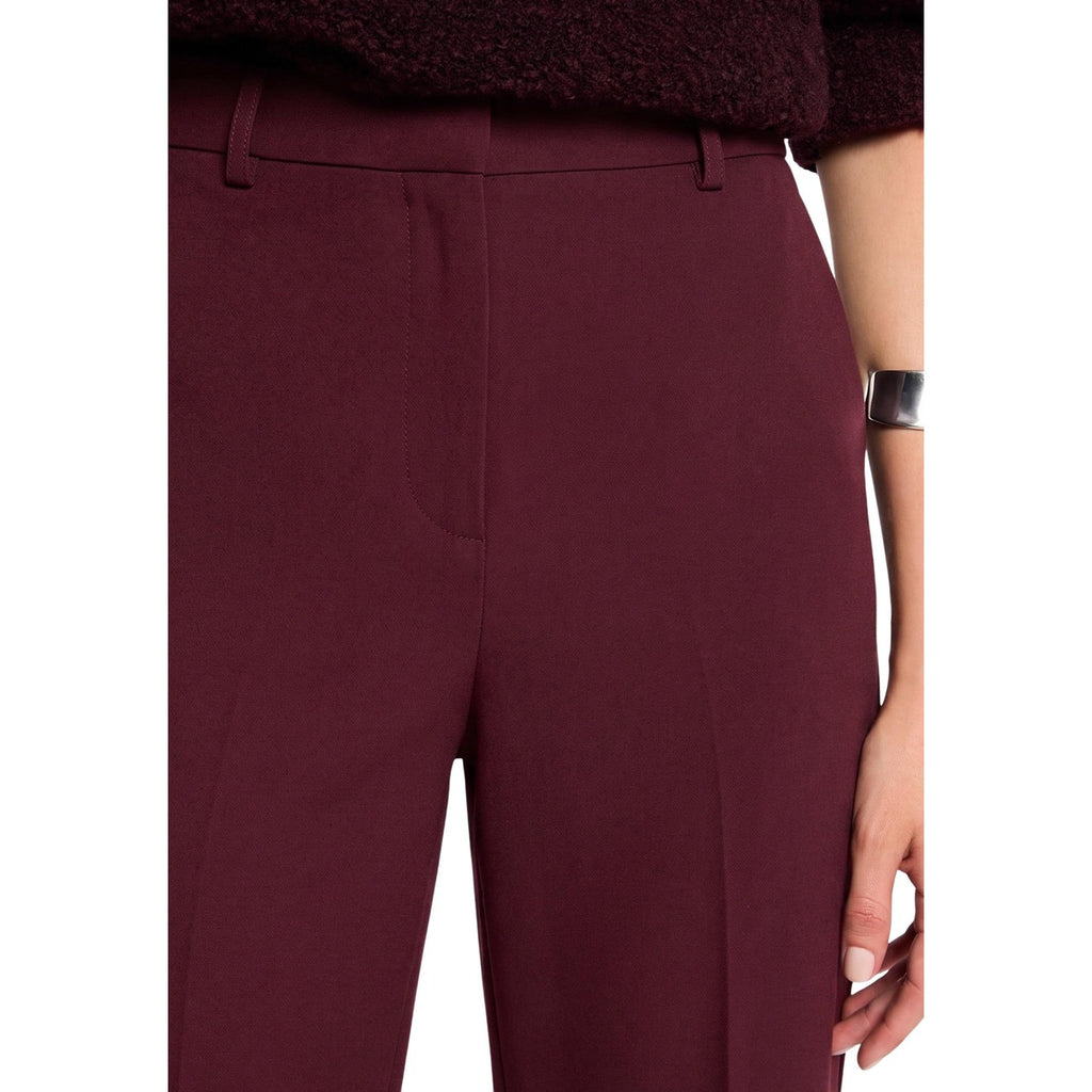 Morgan — Bordeaux pantalon voor dames — afbeelding 4
