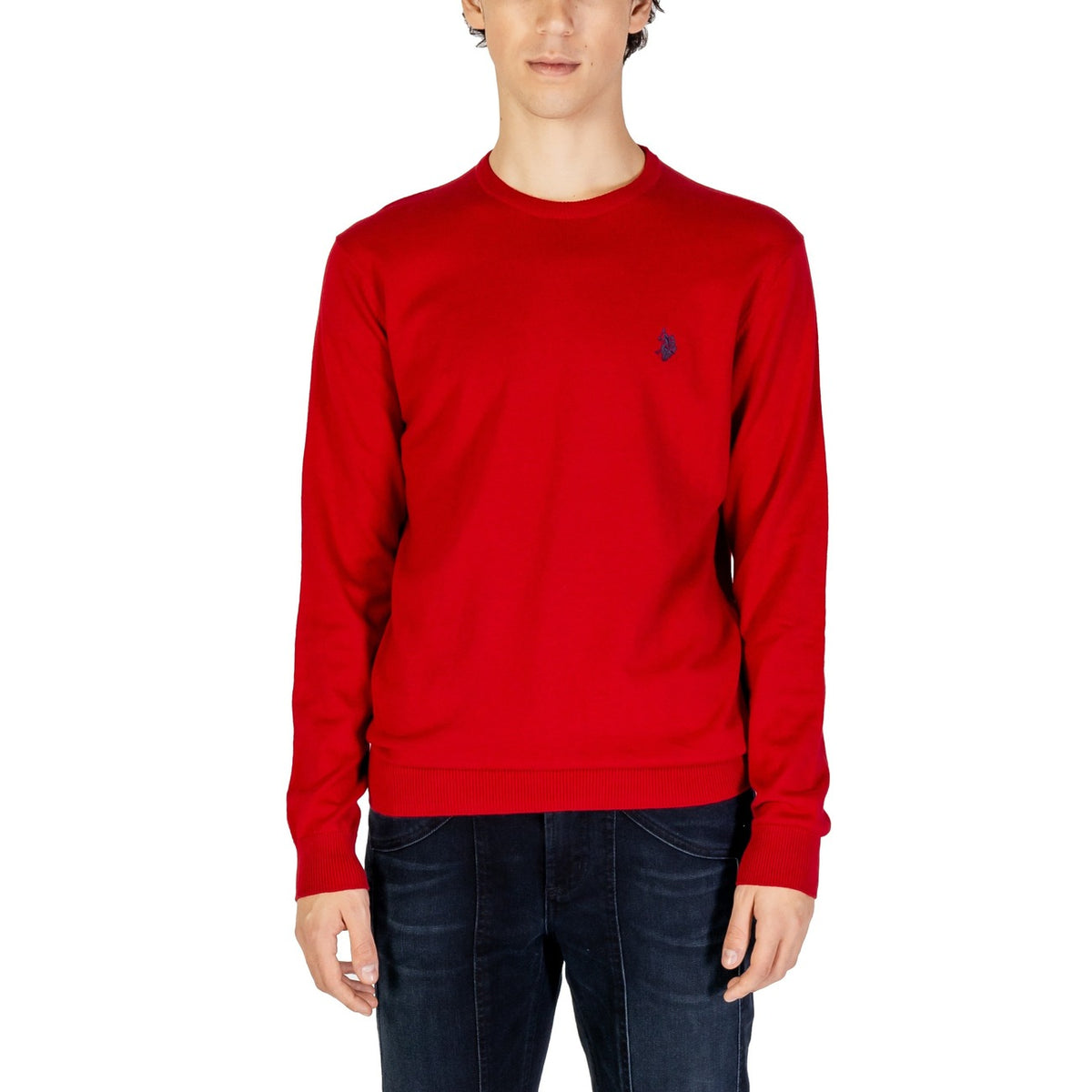 U.s. Polo Assn. — Pull US40 173006 rouge homme