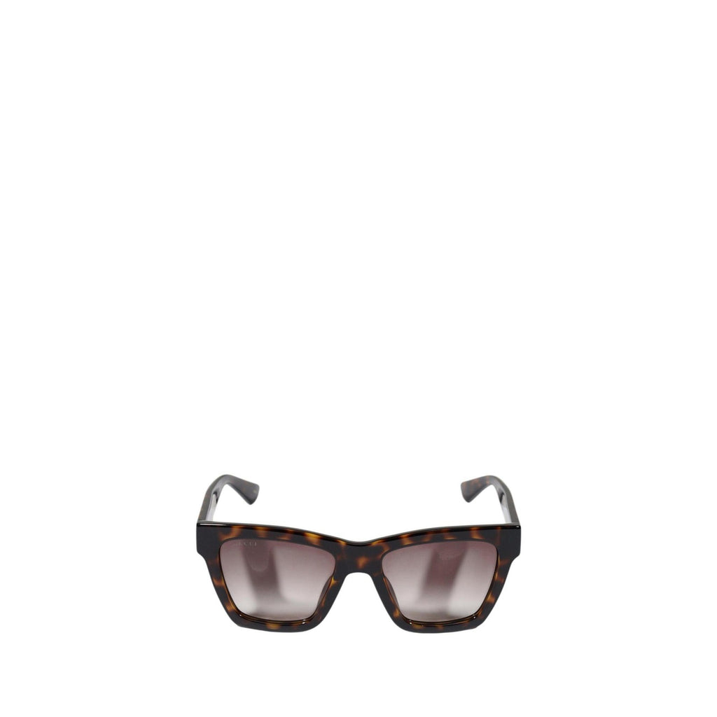 Gucci — Women's brown sunglasses