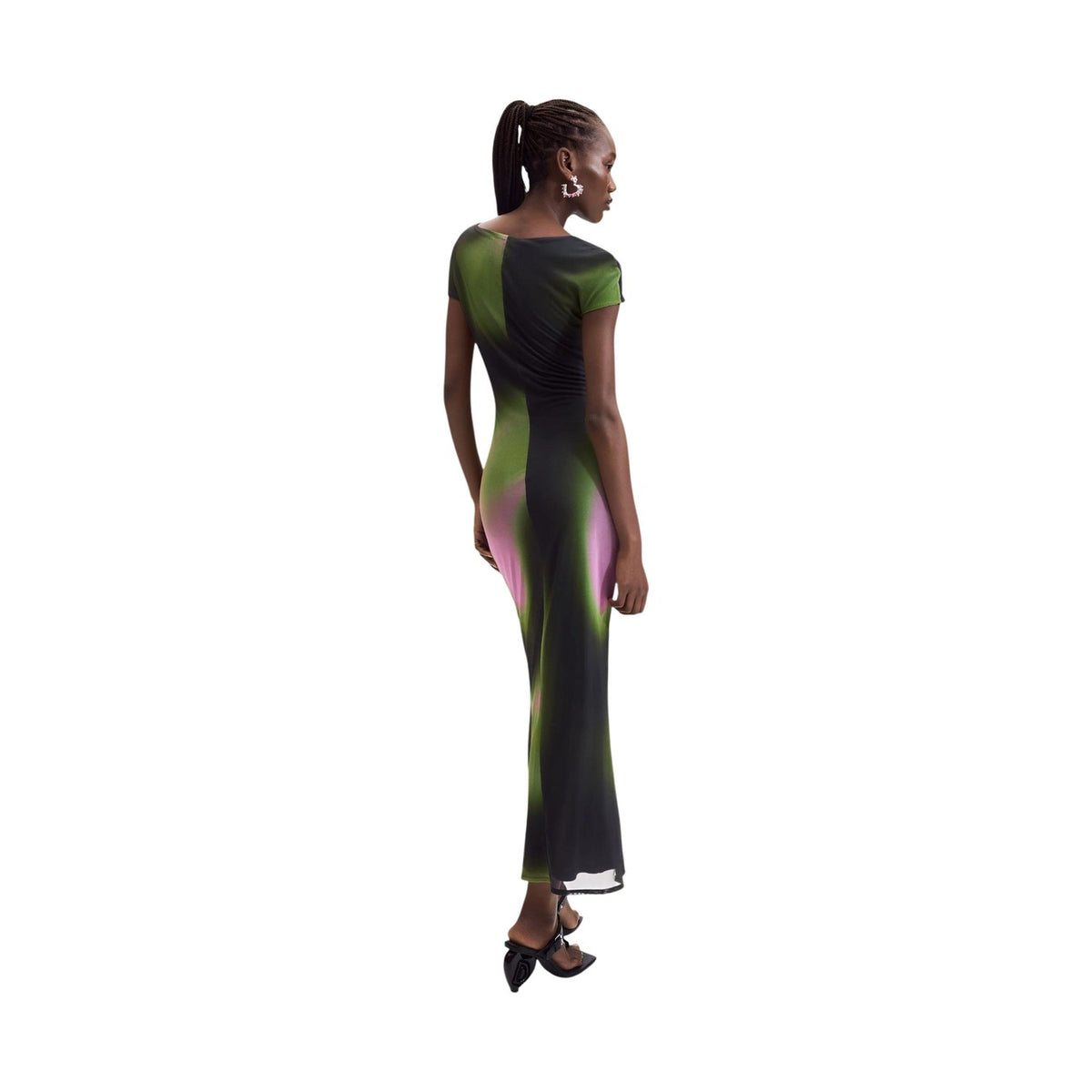 Desigual — Women's green Cracovia dress — view 4
