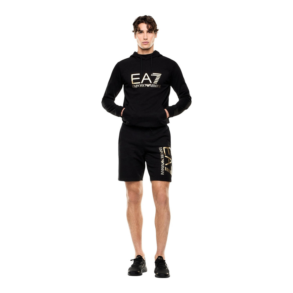 EA7 — Sweat-shirt noir homme — vue 5