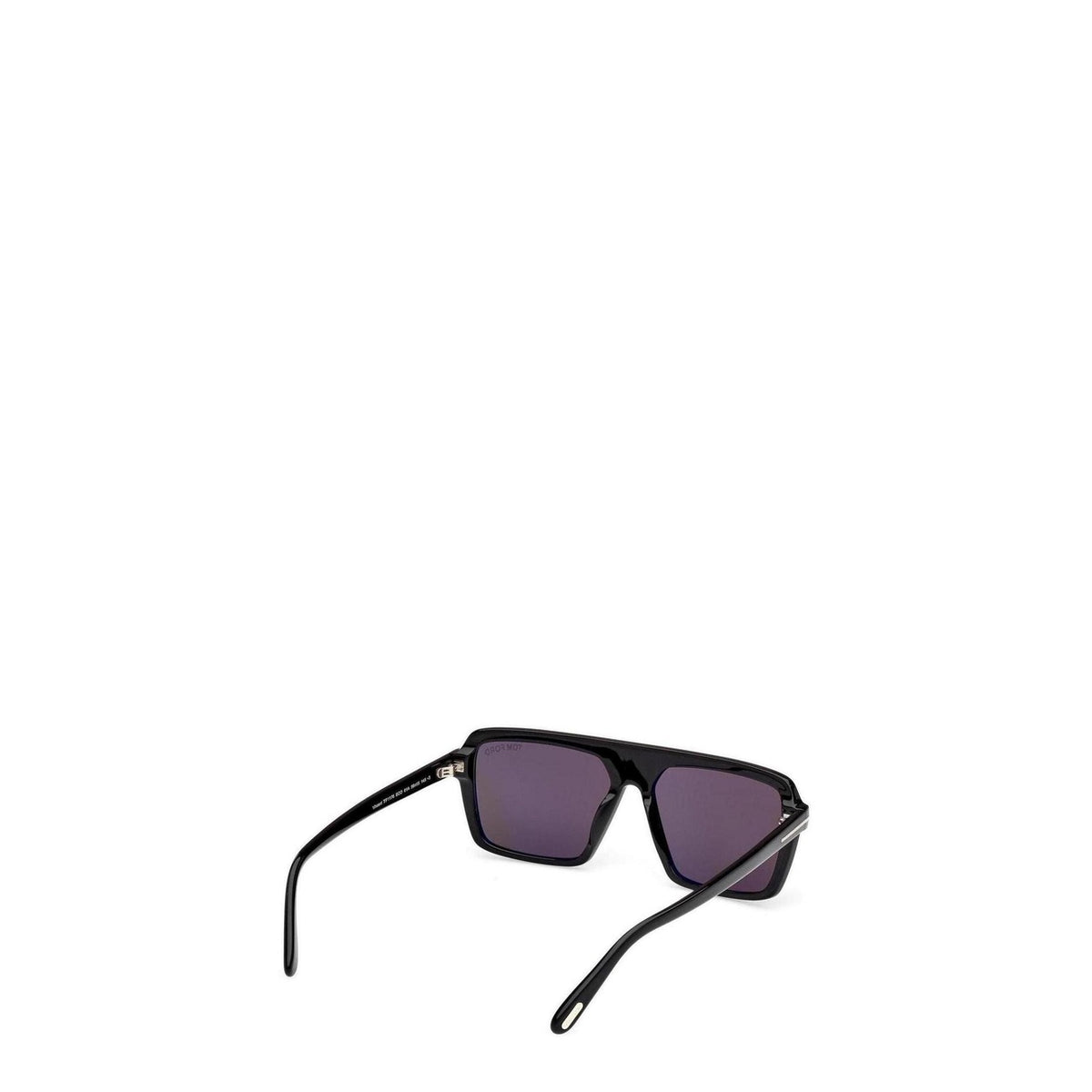 Tom Ford — Lunettes de soleil en acétate noir 56 mm homme — vue 5