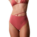 Calvin Klein Jeans — Women's pink HW BELT BOTTOM swimsuit