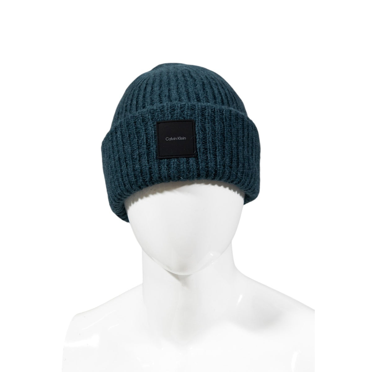 Calvin Klein — Bonnet vert réf. K50K512357 homme — vue 4