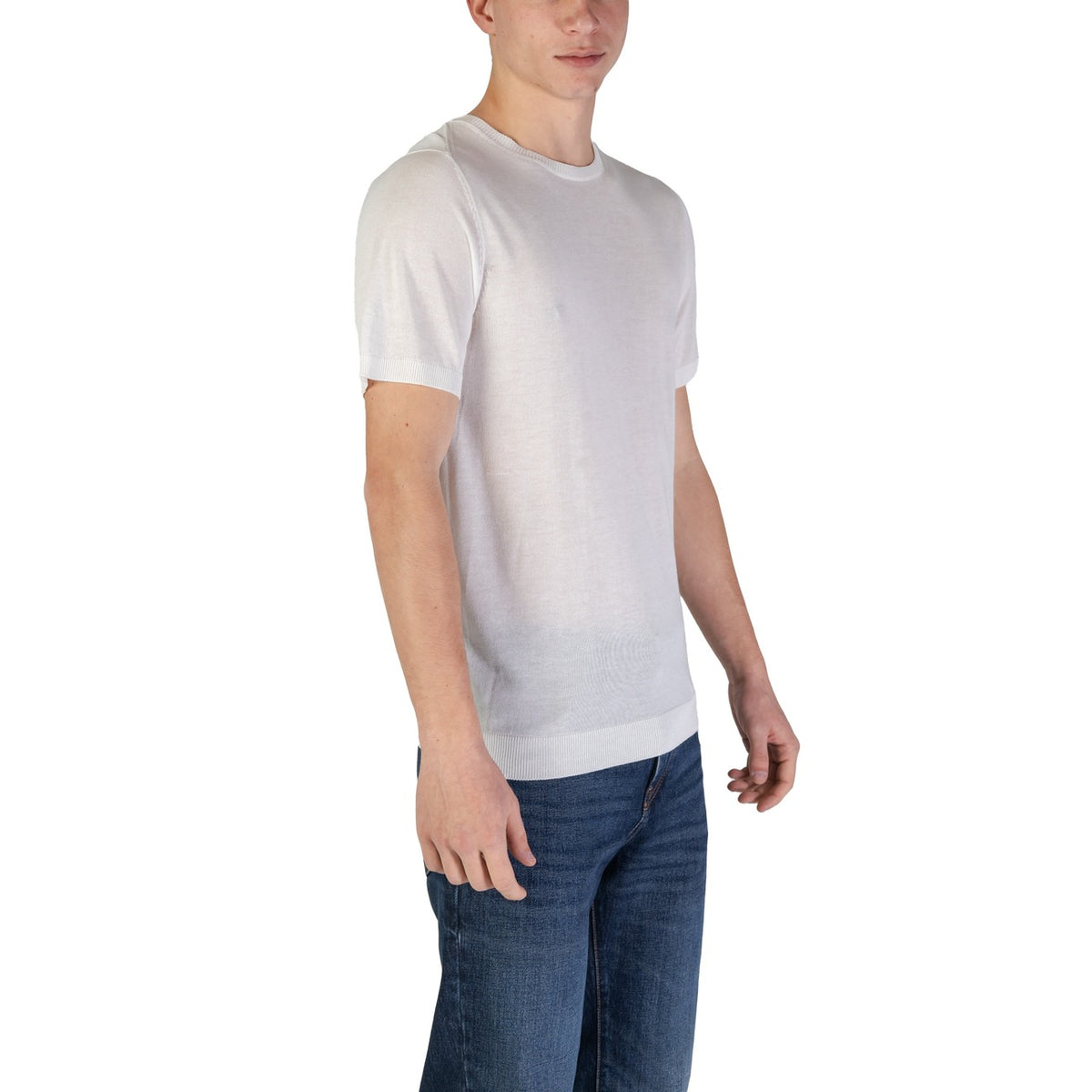 Fashion Brand — Polo blanc homme — vue 3