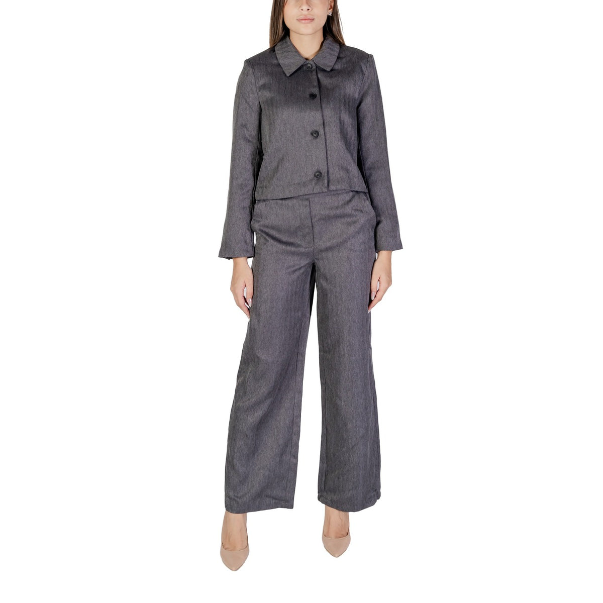 Jacqueline de Yong — Jacket 15336797 gray woman — view 5